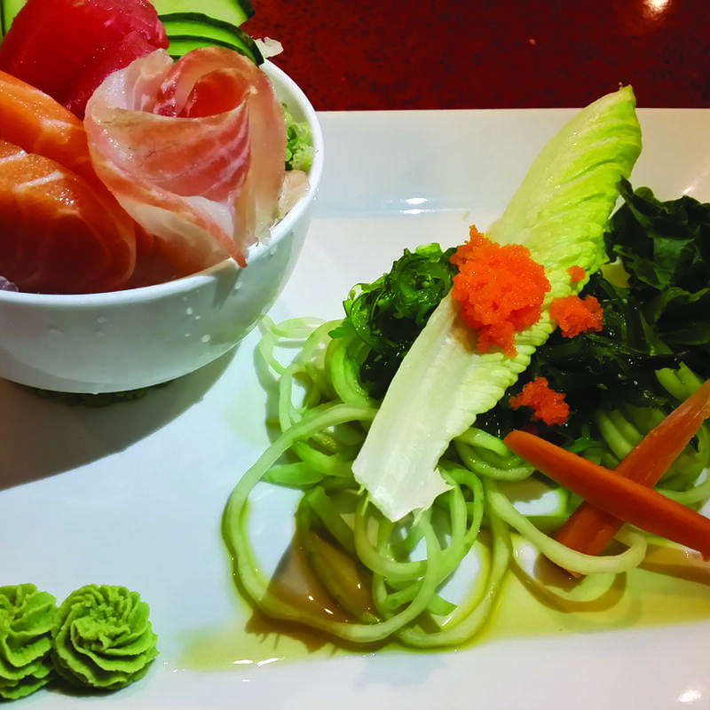 Sashimi Salad