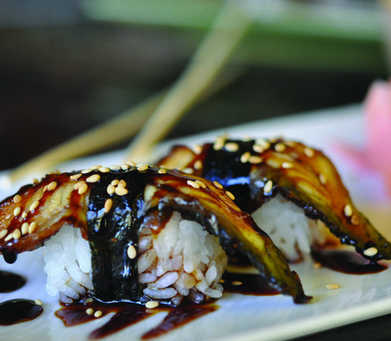 Fresh Water Eel Sushi