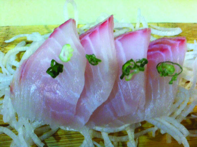 Japanese Snapper Sashimi