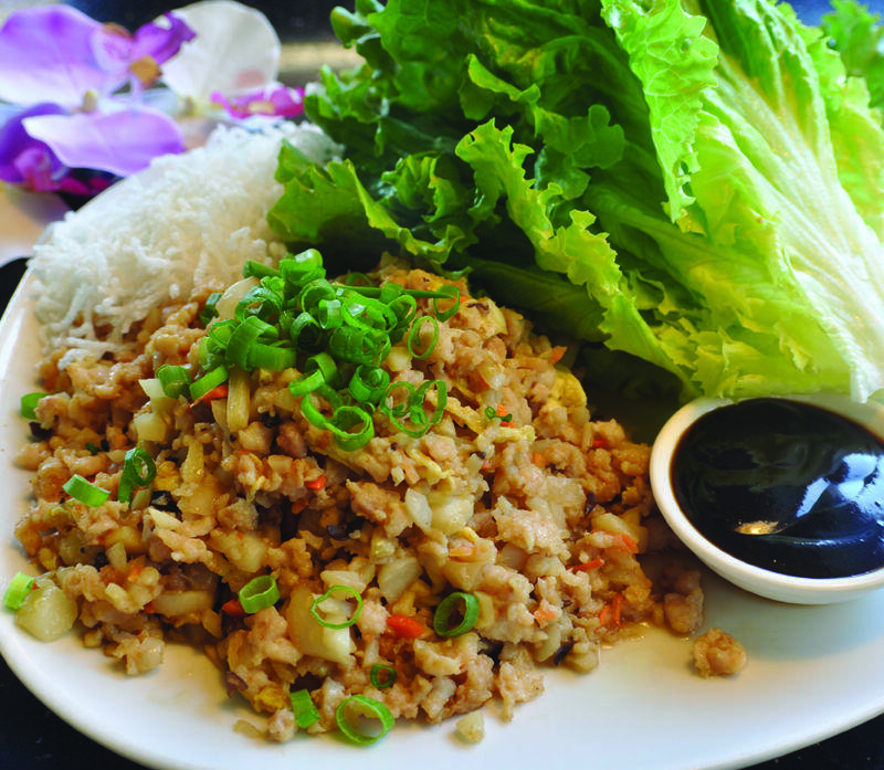 Tofu Lettuce Wrap